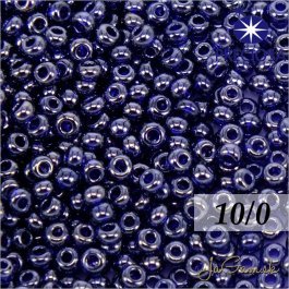 Rokajl Preciosa 10/0 modrá s listrom 10g (12066)